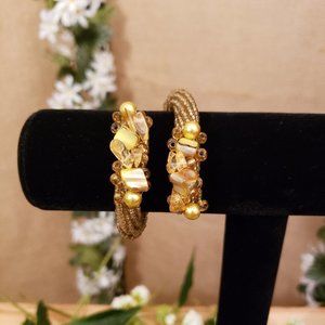 Spiral Beaded Custom Bracelet